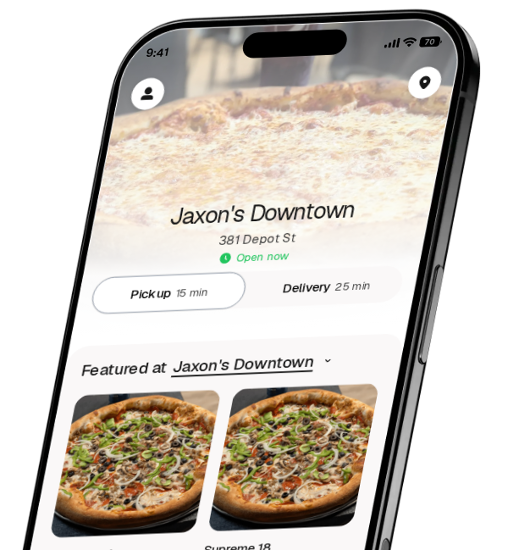 Jaxon's Downtown app preview