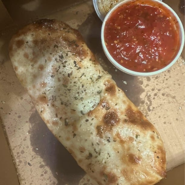 Cheese Stromboli.