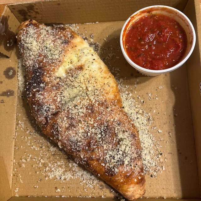 Cheese Calzone.