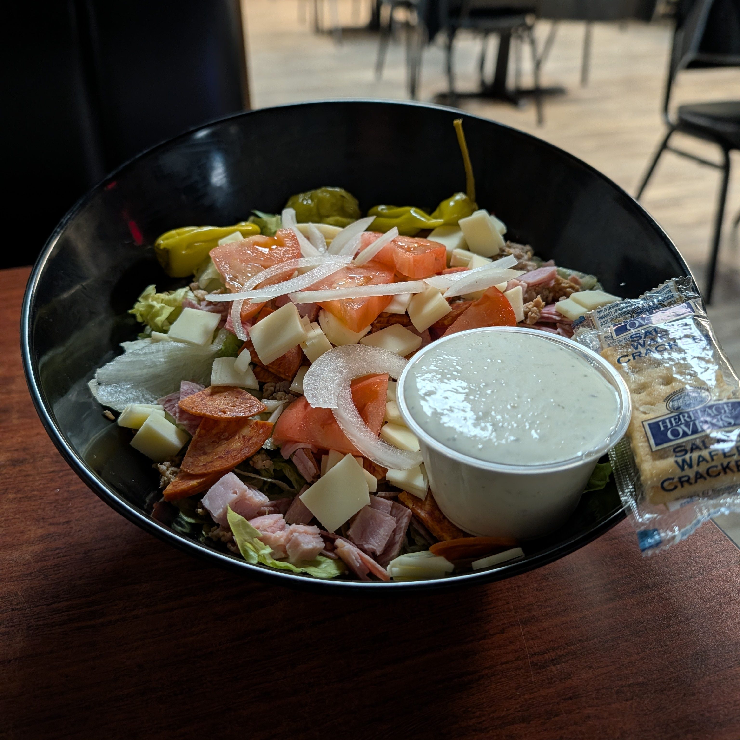 1/2 Antipasta Salad.